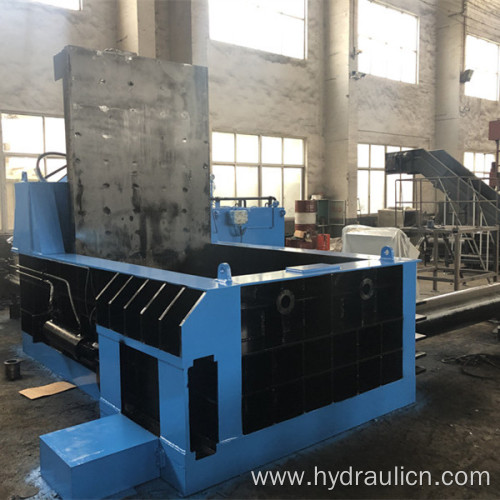 Side Push-out Scrap Aluminum Iron Steel Metal Baler